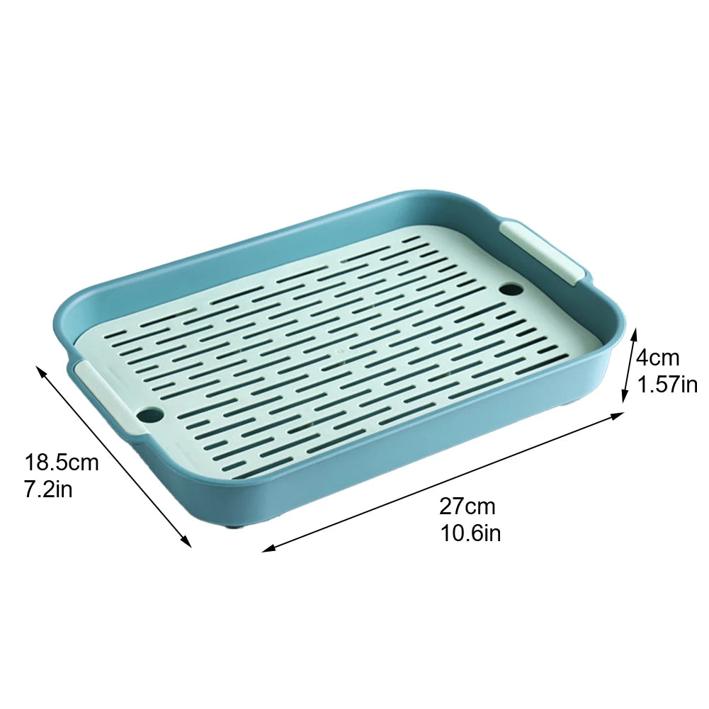 Rabbit Litter Box Small Pet Toilet Tray Bunnies Corner Toilet Box for Ferret Hamster Dragon Cat Guinea Pig Dutch Pig Supplies