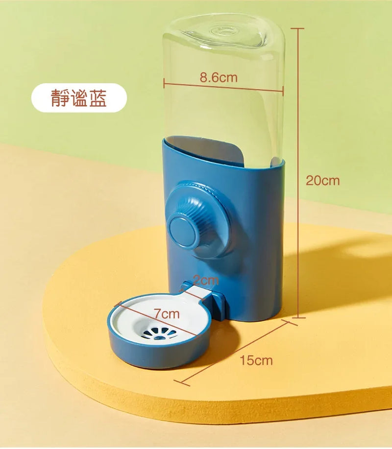 Rabbit Water Bottle Hanging Water Dispenser Feeder Cage Crate Bunny Dog Cat Chinchilla Ferret Guinea Pig Squirrel Hedgehog 토끼 용품