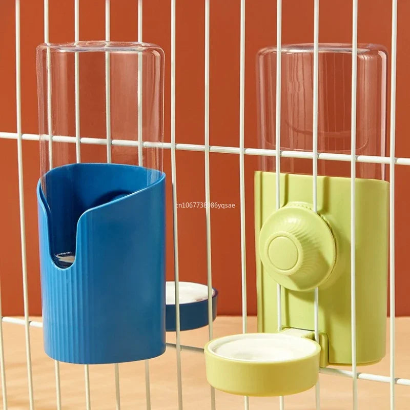 Rabbit Water Bottle Hanging Water Dispenser Feeder Cage Crate Bunny Dog Cat Chinchilla Ferret Guinea Pig Squirrel Hedgehog 토끼 용품