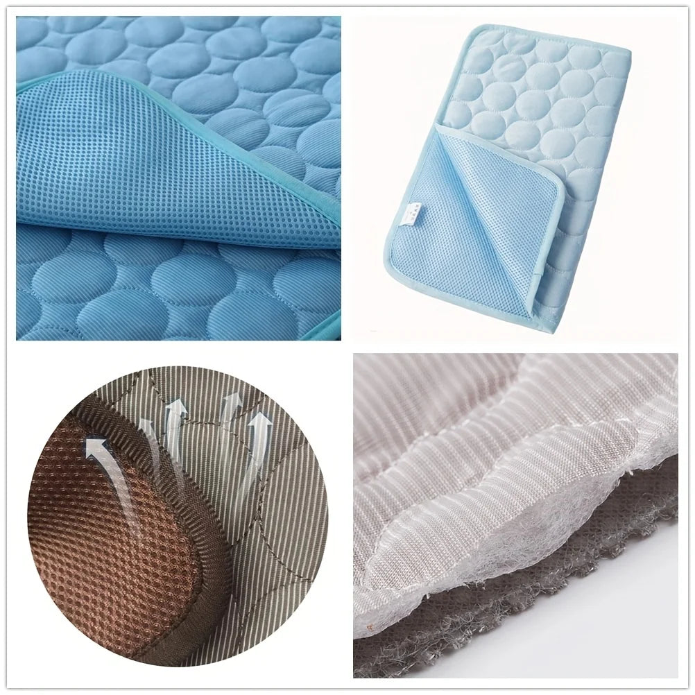 Ultimate Dog Cooling Mat - Extra Large Summer Pet Bed for Small and Big Dogs, Durable Ice Pad Blanket for Cats and Dogs