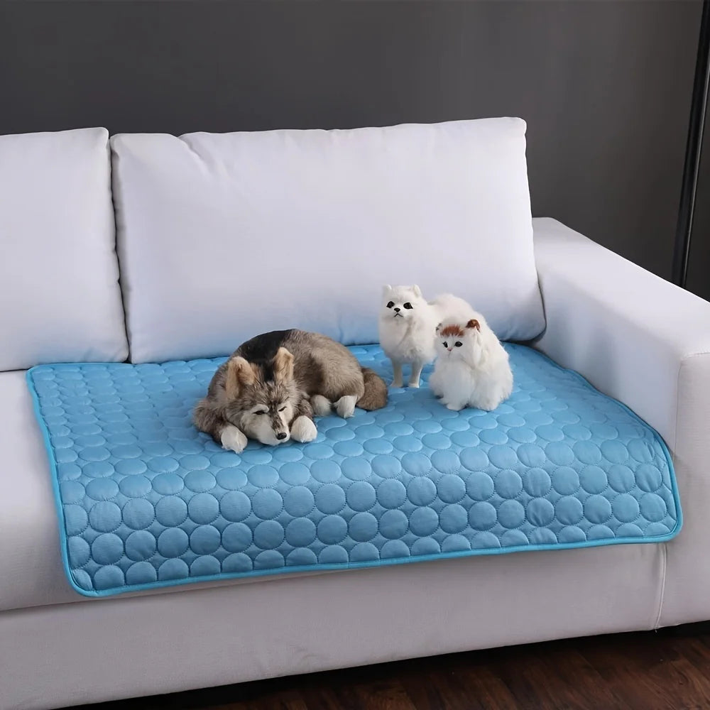 Ultimate Dog Cooling Mat - Extra Large Summer Pet Bed for Small and Big Dogs, Durable Ice Pad Blanket for Cats and Dogs