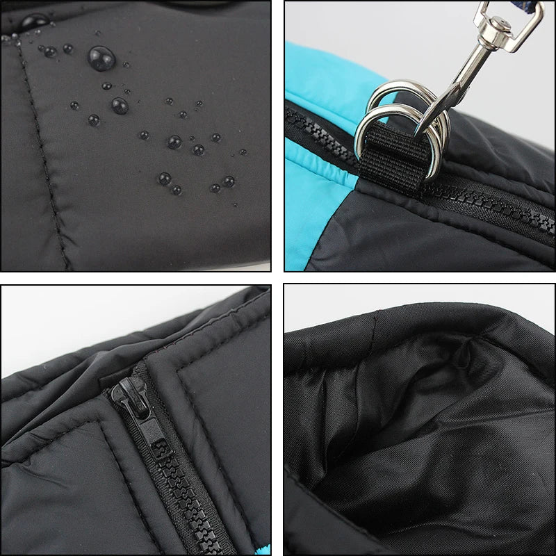 Keep Your Dog Cozy and Stylish This Winter with Our Waterproof Big Dog Coat - Perfect for Small, Medium, and Large Breeds!