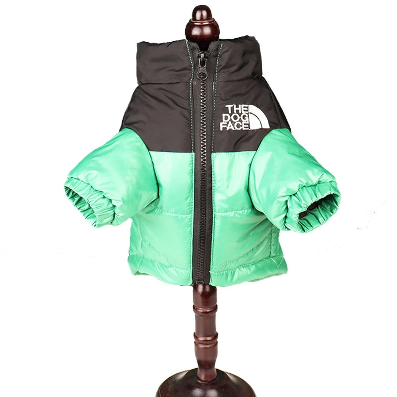 Cozy and Stylish Large Winter Dog Jacket - Perfect for French Bulldogs, Chihuahuas, and More!