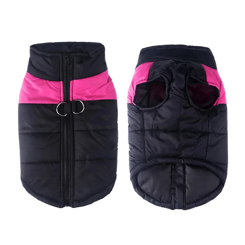 Keep Your Dog Cozy and Stylish This Winter with Our Waterproof Big Dog Coat - Perfect for Small, Medium, and Large Breeds!