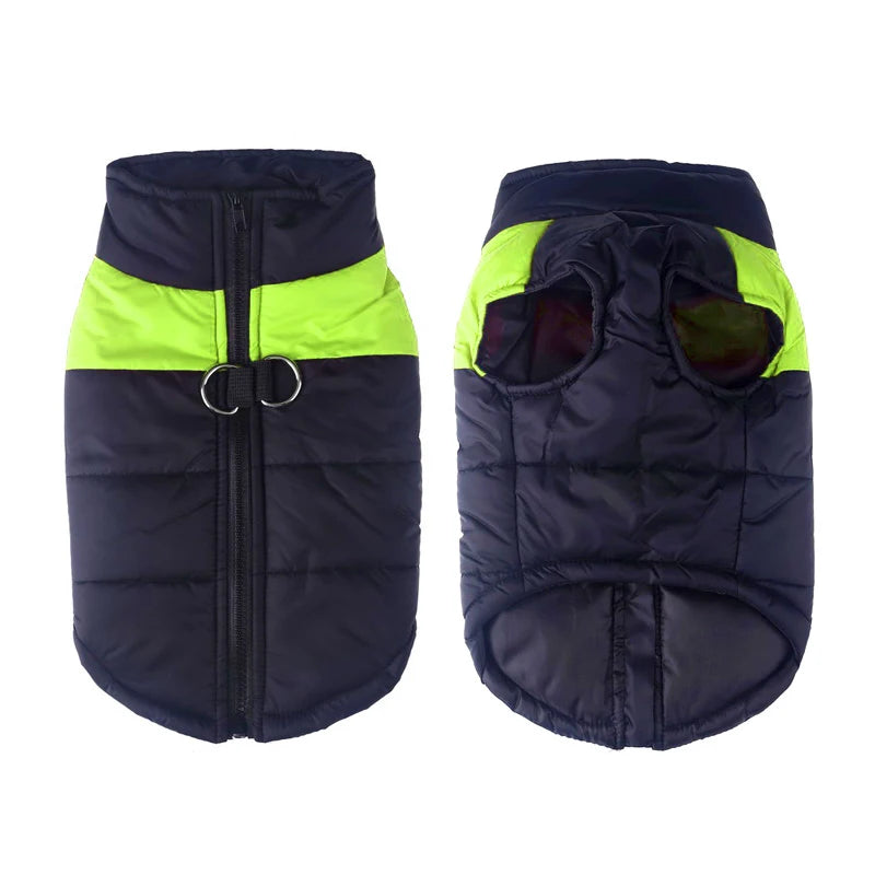 Keep Your Dog Cozy and Stylish This Winter with Our Waterproof Big Dog Coat - Perfect for Small, Medium, and Large Breeds!
