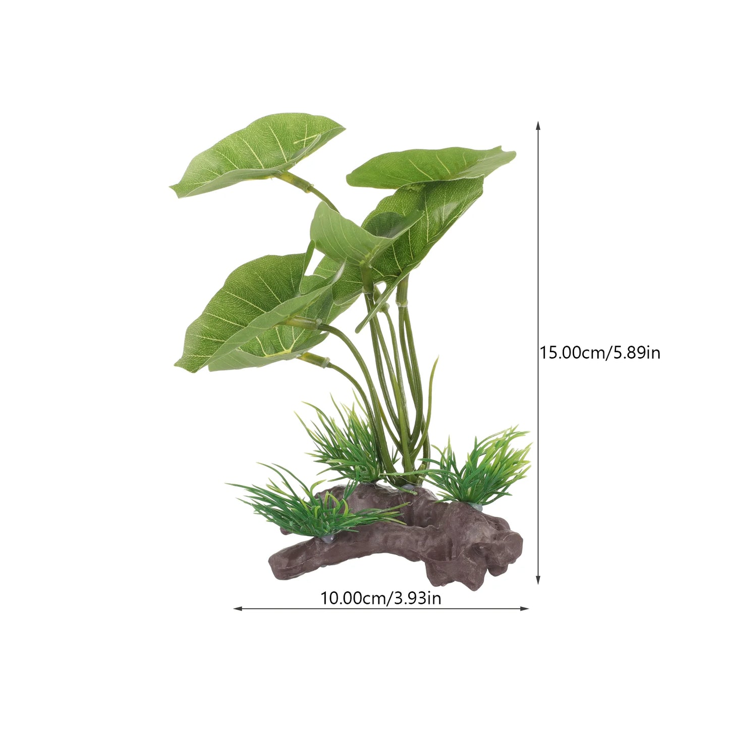 Elevate Your Aquarium with Our Lifelike Plastic Plant - Perfect for Betta Fish and Freshwater Landscapes