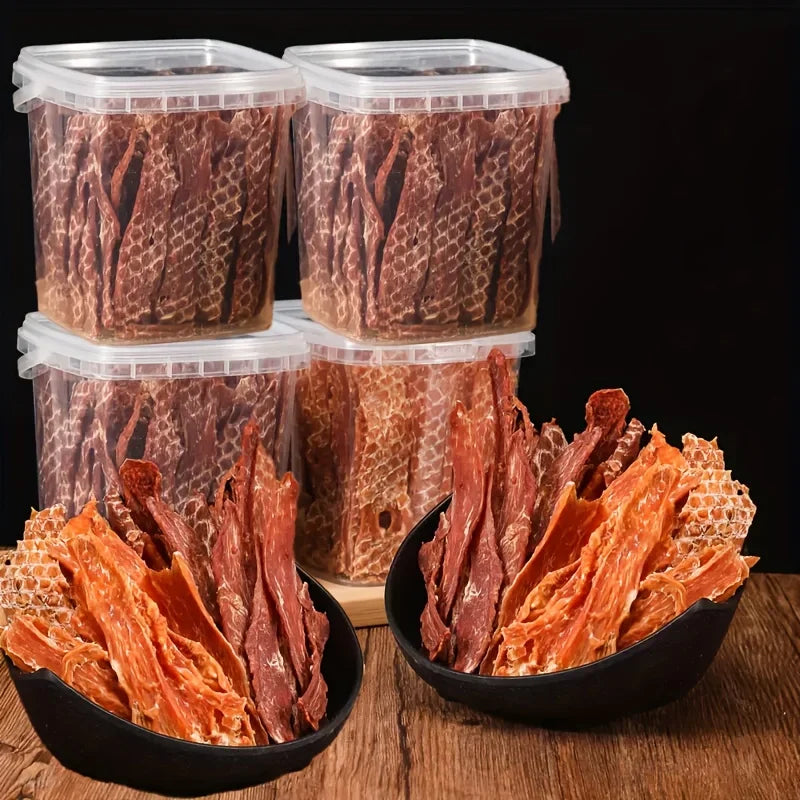 Indulge Your Pup with 150G of Delicious Chicken & Duck Jerky Treats - Perfect for Dogs of All Sizes!