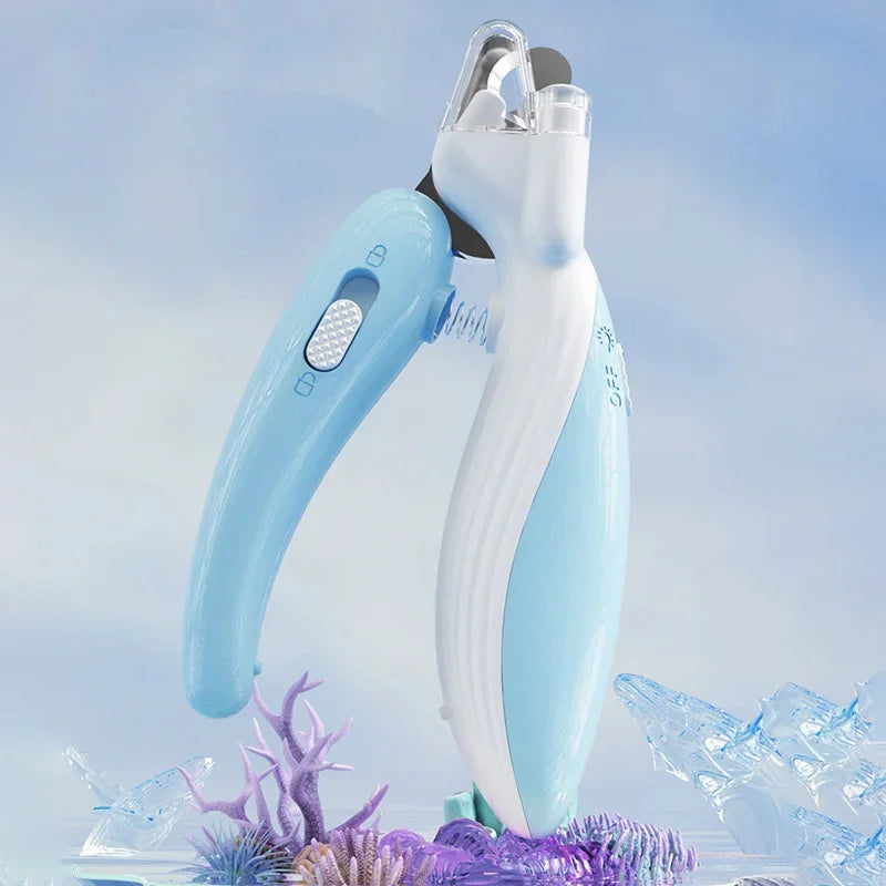 Professional LED Pet Nail Clippers – Safe and Easy Grooming Scissors for Dogs, Cats, and Small Pets