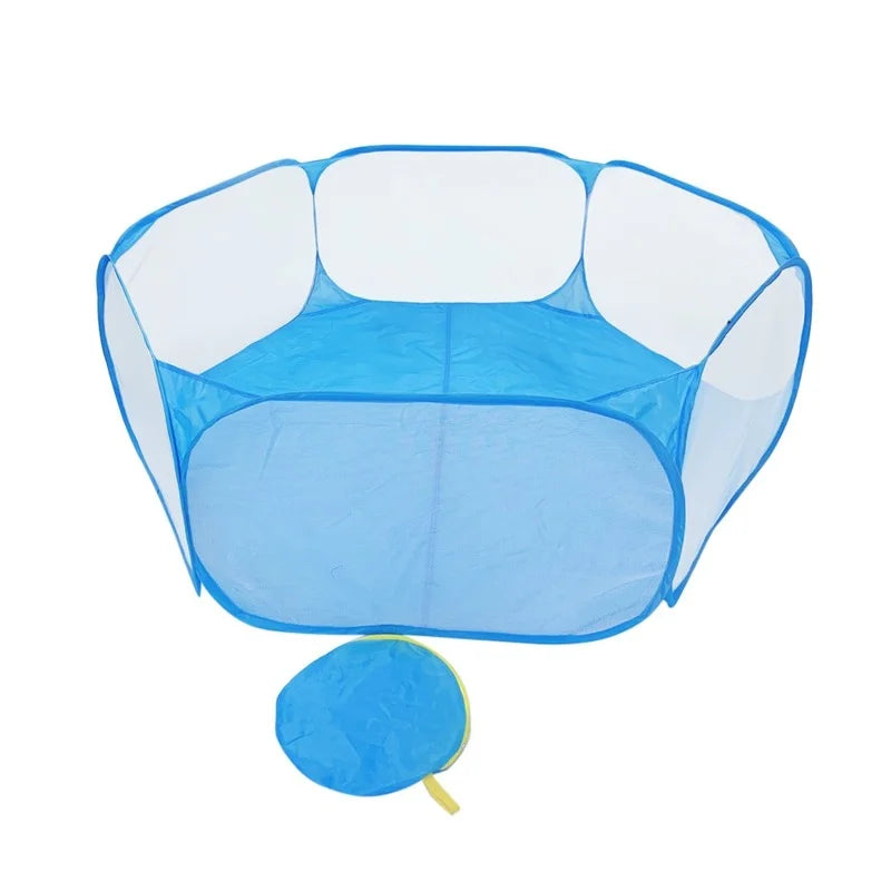 Deluxe Portable Playpen for Small Pets - Breathable Folding Tent for Cats, Dogs, Rabbits, and More!
