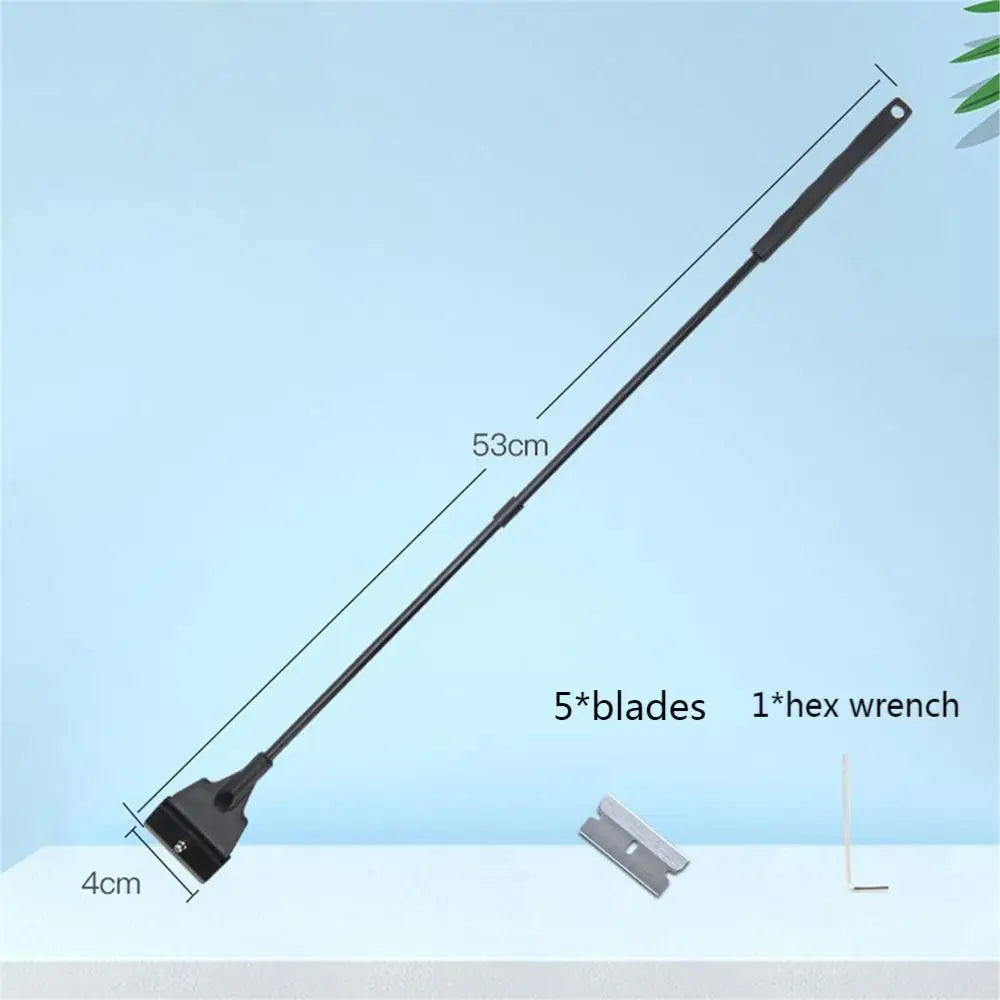 Revolutionize Your Aquarium Maintenance with the Stainless Steel Dual-Use Algae Scraper - Effortlessly Clean Your Fish Tank!