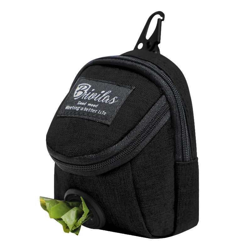 Ultimate Portable Dog Training Treat Bag - Convenient Waist Pouch for Snacks & Poop Disposal!