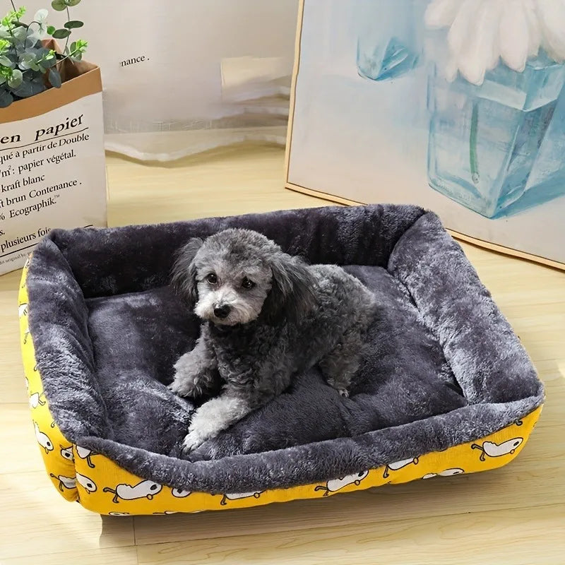 The Ultimate Pet Lounge: Cozy Dog Bed Sofa Mats for Your Furry Royalty - Perfect for Large, Medium, and Small Paws!