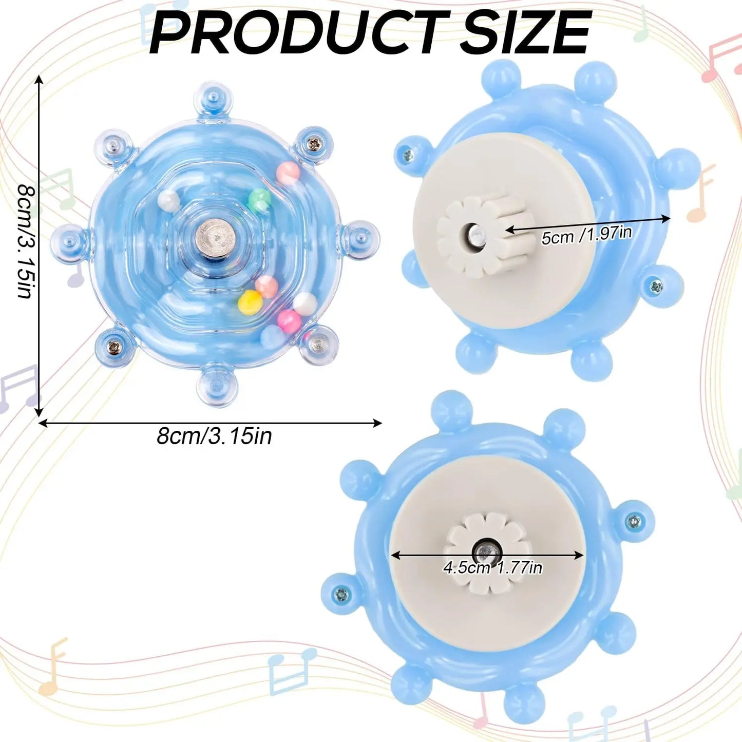 Engaging Interactive Parrot Toy: Rotating Treat Dispenser for Fun and Mental Stimulation