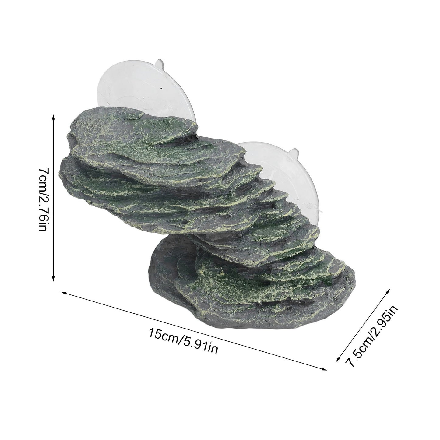 Transform Your Aquarium with Our Lifelike Tortoise Climbing Platform - Perfect Basking Dock for Reptiles!