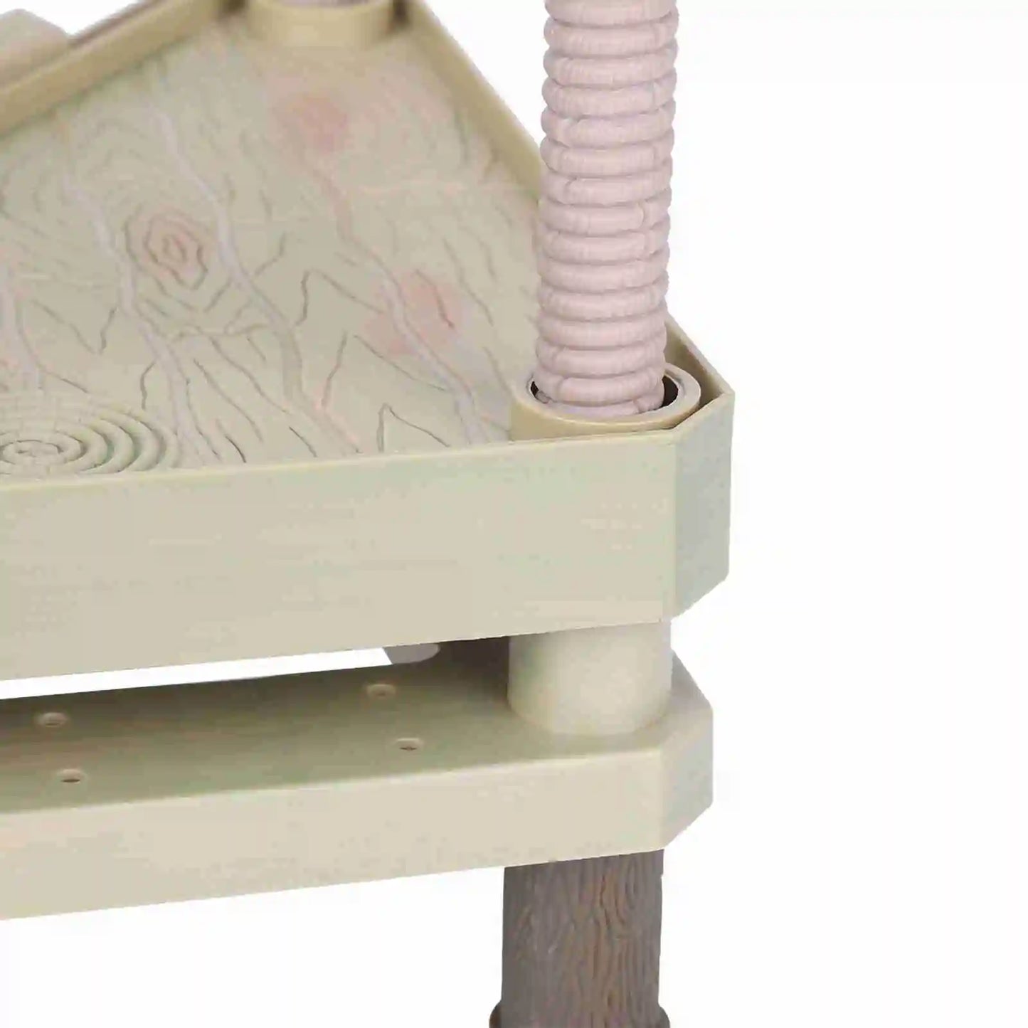 Elevate Your Turtle's Habitat with the Reptiles Floating Platform Pier and Ramp Ladder - Perfect for Small to Medium Turtles!