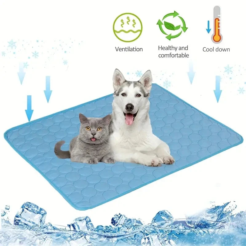 Ultimate Dog Cooling Mat - Extra Large Summer Pet Bed for Small and Big Dogs, Durable Ice Pad Blanket for Cats and Dogs
