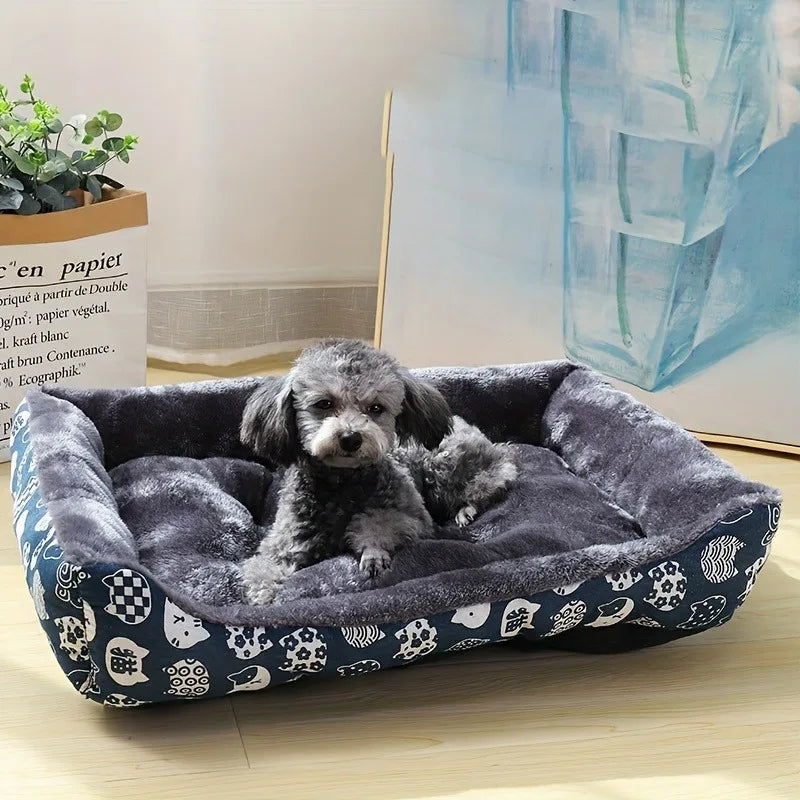 The Ultimate Pet Lounge: Cozy Dog Bed Sofa Mats for Your Furry Royalty - Perfect for Large, Medium, and Small Paws!