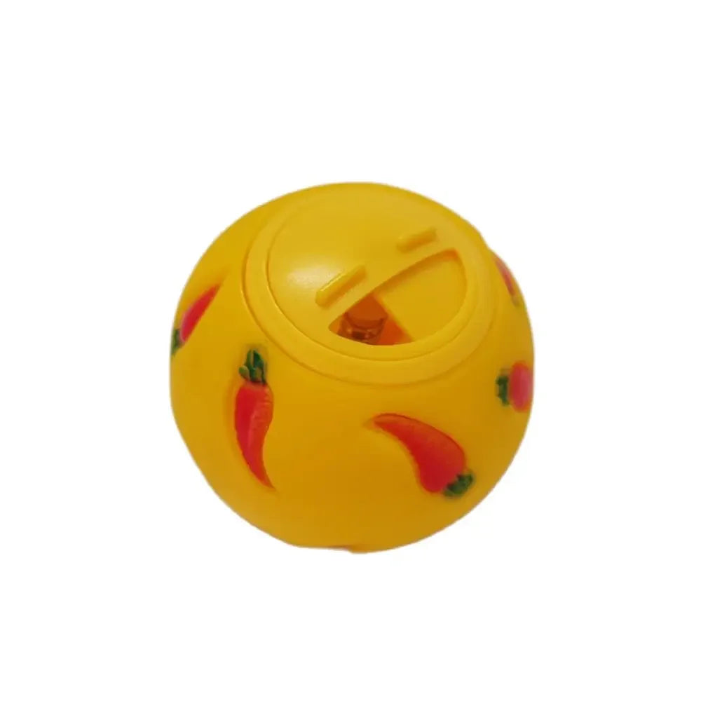 Engaging Interactive Rabbit Treat Ball - Slow Feeder & Snack Dispensing Toy for Bunnies, Ferrets, and Hamsters