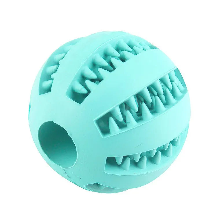 Bounce & Chew: Nontoxic Rubber Dog Toy Ball for Happy, Healthy Playtime!