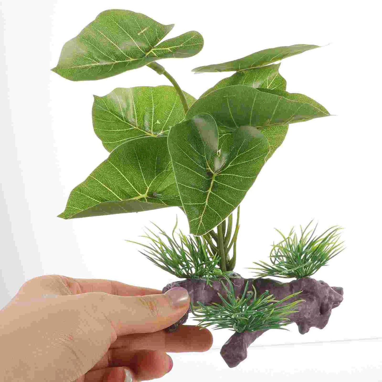 Elevate Your Aquarium with Our Lifelike Plastic Plant - Perfect for Betta Fish and Freshwater Landscapes