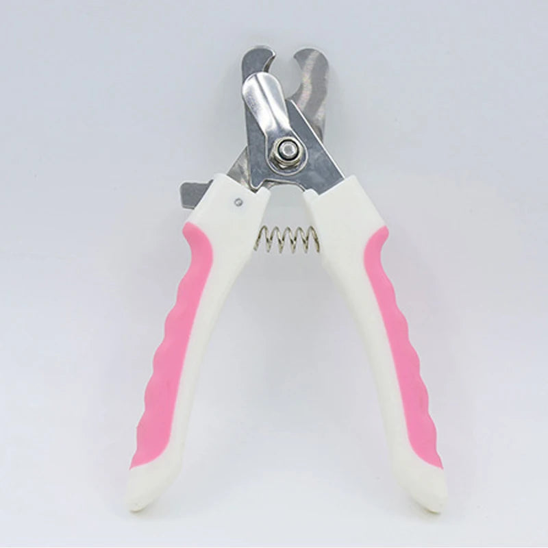 Groom Your Furry Friends with Our Premium Stainless Steel Nail Clipper Set - Perfect for Dogs and Cats!