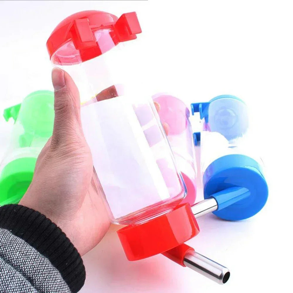 Ultimate Hamster Water Bottle - Hangable Leak-Proof Dispenser for Small Pets - Available in 80/125/250Ml