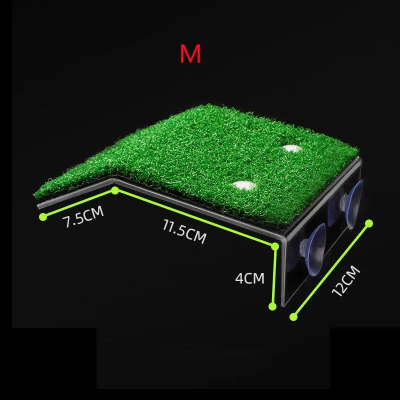 Elevate Your Aquarium with the Turtle Basking Drying Platform - Perfect Climbing Ladder for Tortoises and Reptiles!