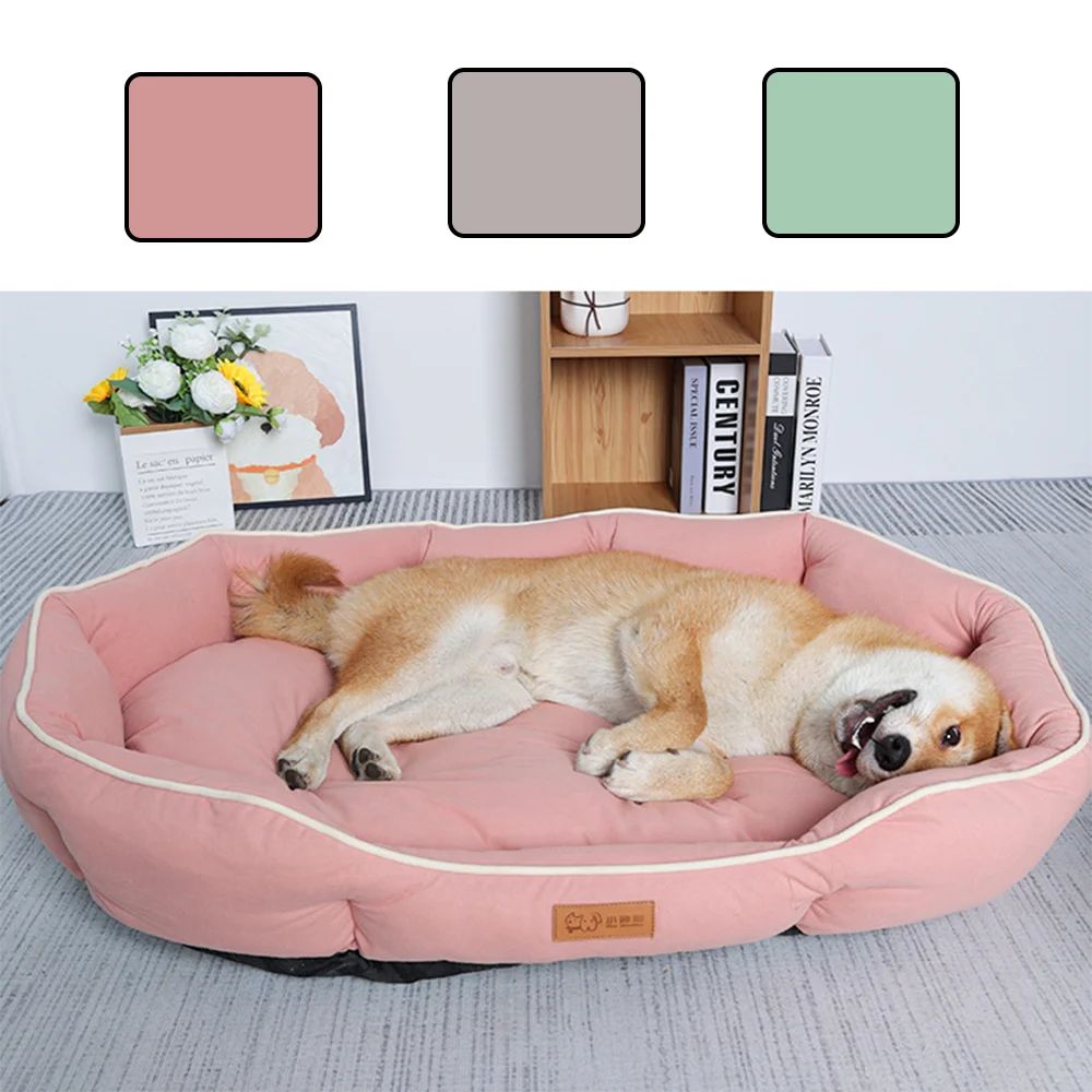 Luxurious Large Dog Sofa Bed - Cozy Winter Cushion for Cats and Dogs