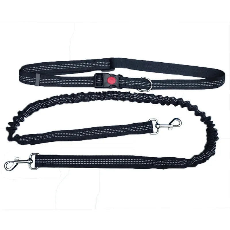 Experience Ultimate Freedom with Our Adjustable Hands-Free Dog Leash - Perfect for Walking, Running, and Jogging!