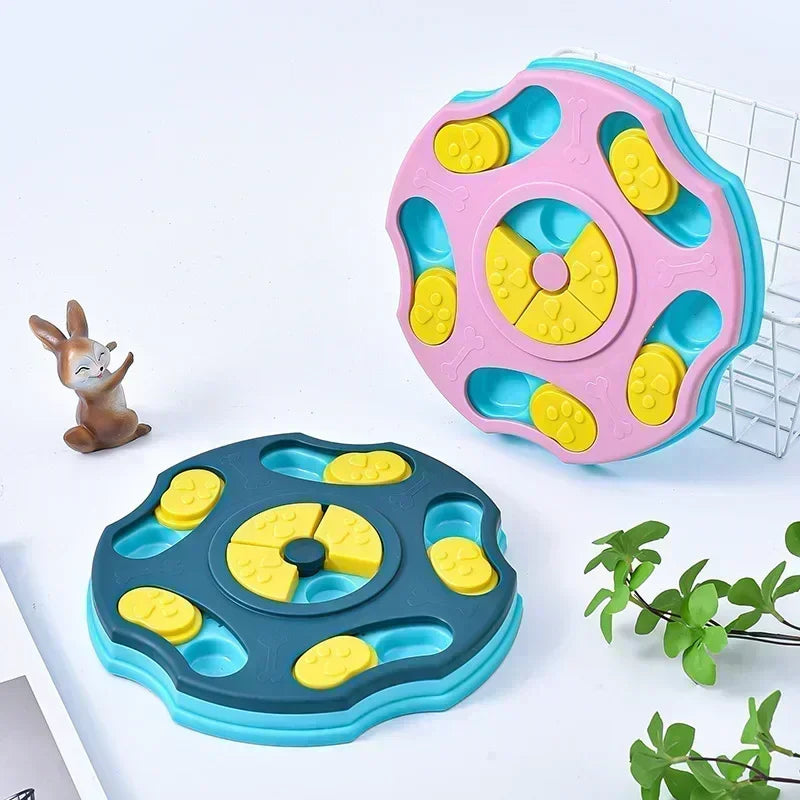 Engaging Dog Puzzle Toys: Interactive Slow Feeder for Smart Eating and Fun Training!