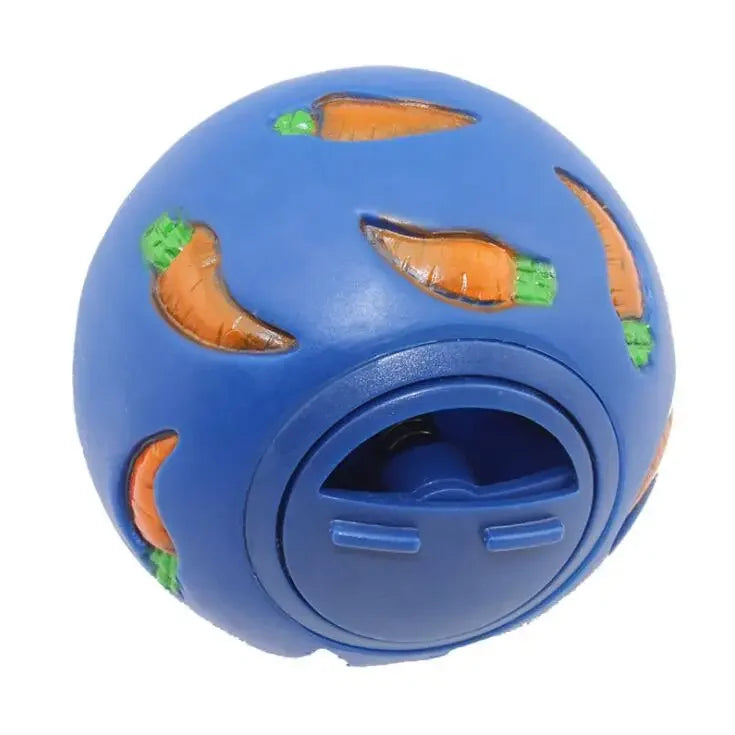 Engaging Interactive Rabbit Treat Ball - Slow Feeder & Snack Dispensing Toy for Bunnies, Ferrets, and Hamsters