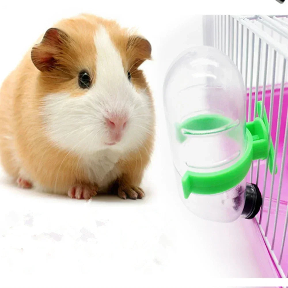 Ultimate Hamster Water Bottle - Hangable Leak-Proof Dispenser for Small Pets - Available in 80/125/250Ml