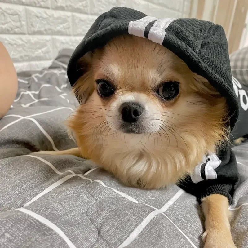 Cozy Up Your Pup with Our Adidog Autumn Winter Warm Dog Hoodies - Perfect for Medium to Large Dogs!