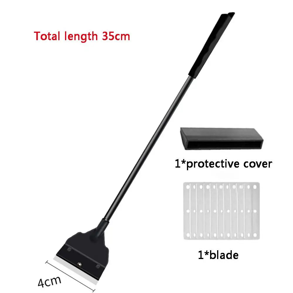 Revolutionize Your Aquarium Maintenance with the Stainless Steel Dual-Use Algae Scraper - Effortlessly Clean Your Fish Tank!