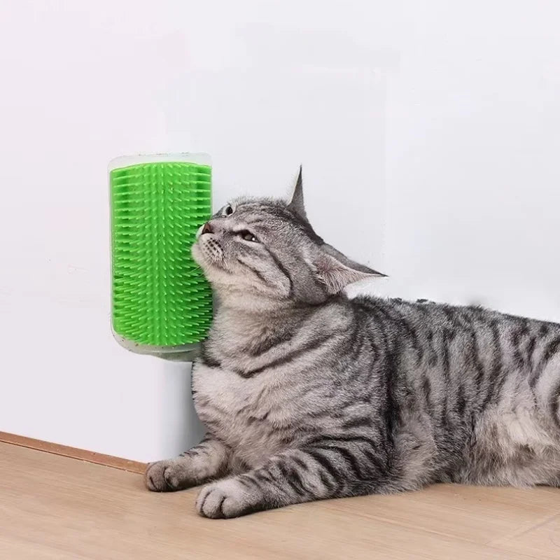Transform Your Cat's Grooming Routine with the Self-Cleaning Cat Massage Tool – Effortless Hair Removal and Relaxation!