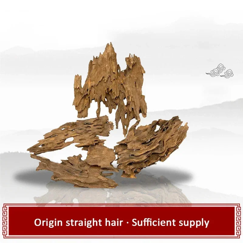 Natural Porous Wooden Driftwood for Aquariums - Unique Fish Tank Decoration for Crabs, Shrimp, and Fish
