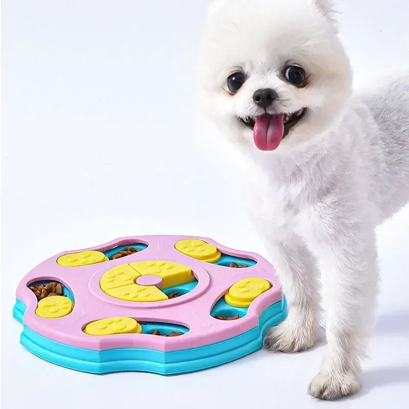Engaging Dog Puzzle Toys: Interactive Slow Feeder for Smart Eating and Fun Training!