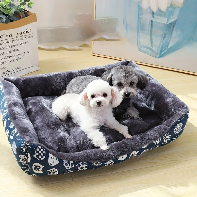 The Ultimate Pet Lounge: Cozy Dog Bed Sofa Mats for Your Furry Royalty - Perfect for Large, Medium, and Small Paws!