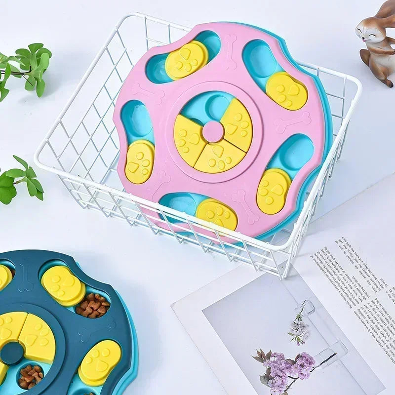 Engaging Dog Puzzle Toys: Interactive Slow Feeder for Smart Eating and Fun Training!