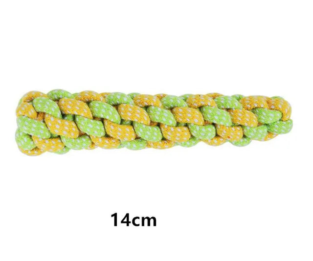 Engaging and Safe Interactive Dog Toys - Cotton Rope Balls for Dental Care and Endless Fun!
