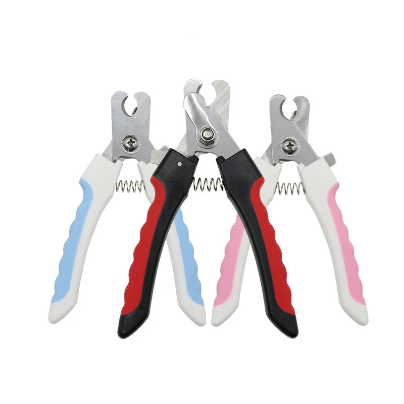Groom Your Furry Friends with Our Premium Stainless Steel Nail Clipper Set - Perfect for Dogs and Cats!