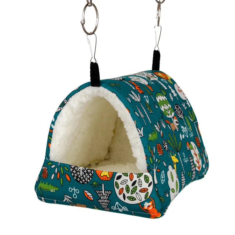 Cozy Cotton Bird Bed - Adorable Mini Cage Mat for Small Pets Like Rabbits, Squirrels, and Guinea Pigs