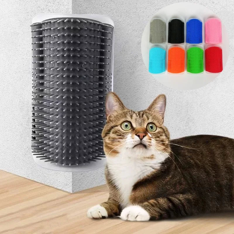Transform Your Cat's Grooming Routine with the Self-Cleaning Cat Massage Tool – Effortless Hair Removal and Relaxation!
