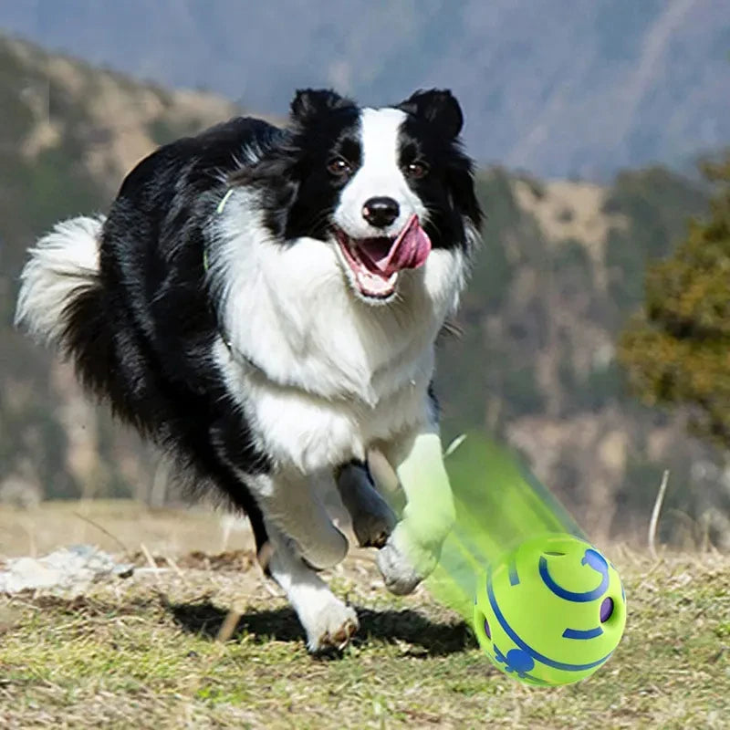 Exciting Wobble Wag Giggle Ball - The Ultimate Dog Toy for Endless Fun and Engagement!