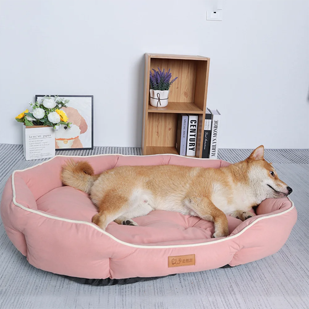 Luxurious Large Dog Sofa Bed - Cozy Winter Cushion for Cats and Dogs