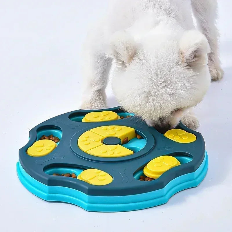 Engaging Dog Puzzle Toys: Interactive Slow Feeder for Smart Eating and Fun Training!