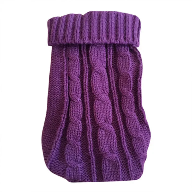 Cozy Knitted Dog Sweater for Small to Medium Breeds - Perfect Winter Wear for Your Chihuahua and Yorkshire Terriers