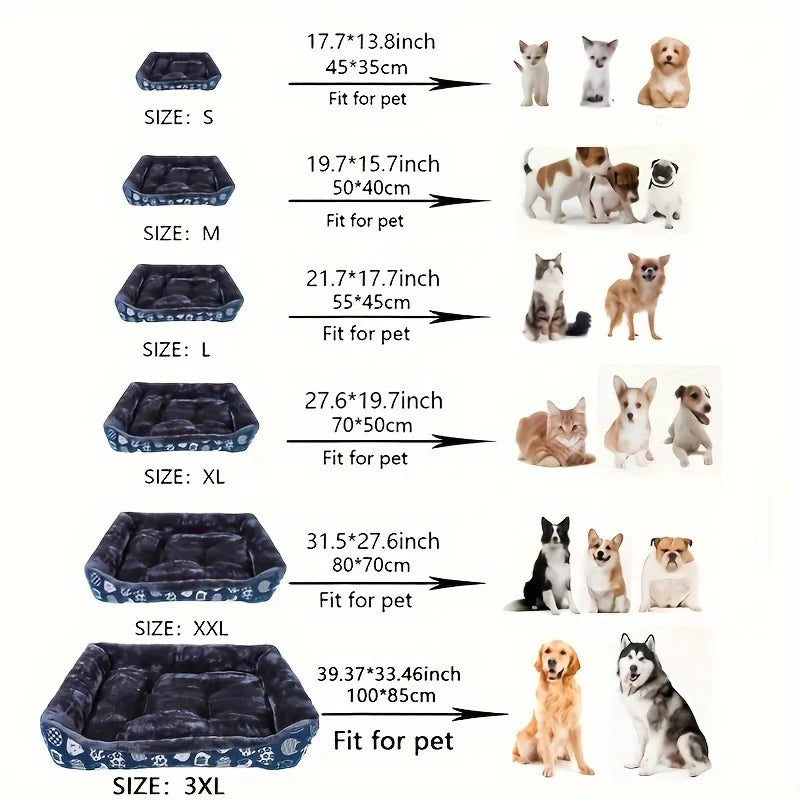 The Ultimate Pet Lounge: Cozy Dog Bed Sofa Mats for Your Furry Royalty - Perfect for Large, Medium, and Small Paws!