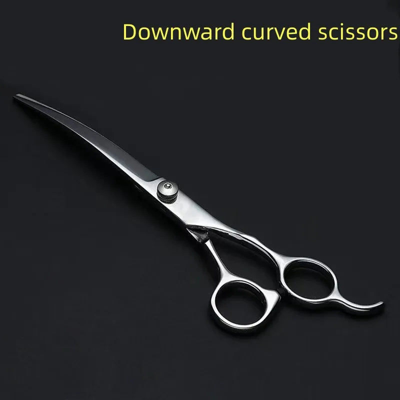 Professional Pet Grooming Scissors Set for Dogs - Perfect for Trimming, Styling, and Nail Care