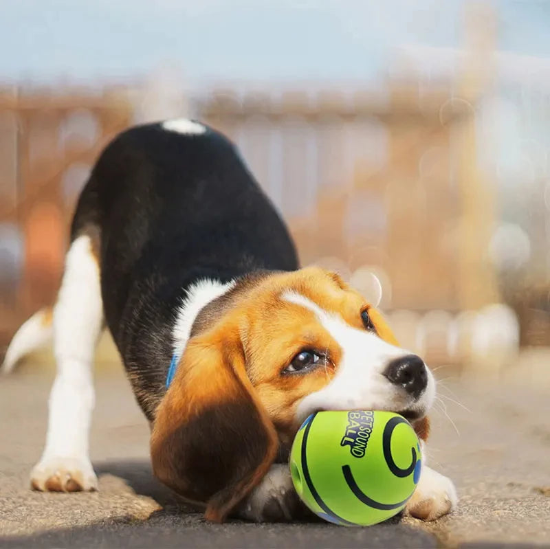 Exciting Wobble Wag Giggle Ball - The Ultimate Dog Toy for Endless Fun and Engagement!